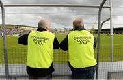 20 June 2015; Connaught Council stewards before the game. Connacht GAA Football Senior Championship, Semi-Final, Sligo v Roscommon, Markievicz Park, Sligo. Picture credit: Oliver McVeigh / SPORTSFILE
