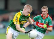 30 August 2008; Barry John Walsh, Kerry, in action against Kevin Keane, Mayo. ESB GAA Football All-Ireland Minor Championship Semi-Final Replay, Kerry v Mayo, Gaelic Grounds, Limerick. Picture credit: Matt Browne / SPORTSFILE