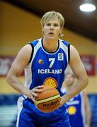 22 August 2008; Fanar Olafsson, Iceland. Emerald Hoops Day 2, Ireland v Iceland, National Basketball Arena, Tallaght, Dublin. Picture credit: Stephen McCarthy / SPORTSFILE