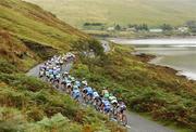 29 August 2008; A general view of the peloton as the race makes its way to Maumturk, Co. Galway. 2008 Tour of Ireland - Stage 3, Ballinrobe - Galway. Picture credit: Stephen McCarthy / SPORTSFILE