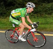 29 August 2008; Daniel Lloyd, of the An Post sponsored Sean Kelly team, during a break-away on the approach to Keeagh, Co. Galway. 2008 Tour of Ireland - Stage 3, Ballinrobe - Galway. Picture credit: Stephen McCarthy / SPORTSFILE