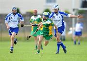 31 August 2008; Ailsa Hughes, Offaly, in action against Shona Curran, Waterford. All-Ireland Minor B Championship Final, Offaly v Waterford, Geraldine Park, Athy, Co. Kildare. Photo by Sportsfile