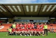 21 June 2015;Down pose for a team picture before facing Armagh. Ulster GAA Hurling Senior Championship, Quarter-Final, Armagh v Down, Athletic Grounds, Armagh. Picture credit: Sam Barnes / SPORTSFILE