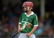 21 June 2015; Conor Linnane, Limerick, during the Primary Go Games played at half time. Munster GAA Hurling Senior Championship, Semi-Final, Limerick v Tipperary, Gaelic Grounds, Limerick. Picture credit: Brendan Moran / SPORTSFILE