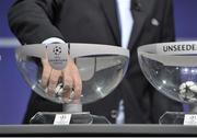 22 June 2015; A view of the UEFA 2015/16 Champions League First & Second Qualifying Round Draws. Dundalk FC were drawn away to FC Bate Borisov. Picture credit: SPORTSFILE