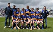 21 June 2015; Tipperary boys team from the Primary Go Games played at half time. Munster GAA Hurling Senior Championship, Semi-Final, Limerick v Tipperary, Gaelic Grounds, Limerick. Picture credit: Brendan Moran / SPORTSFILE