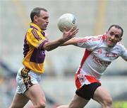 31 August 2008; Colm Morris, Wexford, in action against Brian Dooher, Tyrone. GAA Football All-Ireland Senior Championship Semi-Final, Tyrone v Wexford, Croke Park, Dublin. Picture credit: David Maher / SPORTSFILE