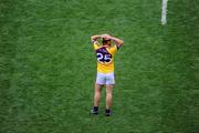 31 August 2008; Wexford's Rory Stafford at the end of the game. GAA Football All-Ireland Senior Championship Semi-Final, Tyrone v Wexford, Croke Park, Dublin. Picture credit: Ray McManus / SPORTSFILE