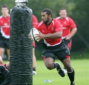 2 Septemeber 2008; Ulster's Timoci Nagusa in action during a squad training session. Ulster Rugby Squad Training Session, Newforge Country Club, Belfast, Co Antrim. Picture credit; Oliver McVeigh / SPORTSFILE