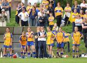 31 August 2008; Waterford senior hurling manager and trainer of Clare camogie team Davy Fitzgerald during the game All-Ireland Minor A Championship Final, Clare v Kilkenny, Geraldine Park, Athy, Co. Kildare. Photo by Sportsfile