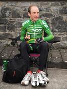 30 August 2008; Benny de Schrooder, of the An Post sponsored Sean Kelly team, before the fourth stage of the Tour of Ireland. 2008 Tour of Ireland - Stage 4, Limerick - Dingle. Picture credit: Stephen McCarthy / SPORTSFILE  *** Local Caption ***
