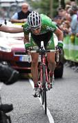31 August 2008; Benny de Schrooder, of the An Post sponsored Sean Kelly team, in action during the fourth stage of the Tour of Ireland. 2008 Tour of Ireland - Stage 5, Killarney - Cork. Picture credit: Stephen McCarthy / SPORTSFILE  *** Local Caption ***