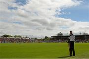 21 June 2015; Kilkenny manager Brian Cody looks on during the closing stages of the game. Leinster GAA Hurling Senior Championship, Semi-Final, Kilkenny v Wexford, Nowlan Park, Kilkenny. Picture credit: Piaras Ó Mídheach / SPORTSFILE