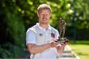 23 June 2015; Dundalk player Daryl Horgan, who was presented with the SSE Airtricity SWAI Player of the Month award for May. Davenport Hotel, Merrion Square, Dublin. Picture credit: Matt Browne / SPORTSFILE