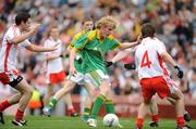31 August 2008; Daire Smyth, Meath, shoots and scores his side's second goal. ESB GAA Football All-Ireland Minor Championship Semi-Final, Meath v Tyrone, Croke Park, Dublin. Picture credit: Brendan Moran / SPORTSFILE