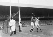 1 September 1963; A general view of the action between Kilkenny and Waterford. All-Ireland Senior Hurling Championship Final, Kilkenny v Waterford, Croke Park, Dublin. Picture credit: Connolly Collection / SPORTSFILE