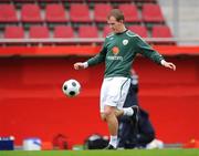 5 September 2008; Republic of Ireland's Glenn Whelan during a squad training session. Bruchweg Stadium, Mainz, Germany. Picture credit: David Maher / SPORTSFILE