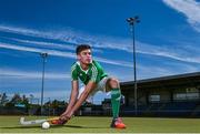 25 June 2015; SUBWAY® Stores franchisees all over Ireland will be encouraged to get behind their local school hockey teams this coming season as the brand becomes the title sponsor of the SUBWAY® All Ireland School boys and School girls championships. In addition, SUBWAY® Stores are also new secondary kit sponsors of the U18 Irish International boys and girls teams as a partner of Hockey Ireland. Pictured at the announcement is Ireland International Under-18 star Ziggy Agnew. UCD, Dublin. Picture credit: Cody Glenn / SPORTSFILE