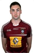 23 June 2015; Daragh Daly, Westmeath. Westmeath football Squad Portraits 2015, Cusack Park, Mullingar, Co Westmeath. Picture credit: David Maher / SPORTSFILE