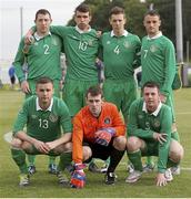 24 June 2015; The Ireland team. This tournament is the only chance the Irish team have to secure a precious qualifying spot for the 2016 Rio Paralympic Games. 2015 CP Football World Championships, Ireland v Ukraine, Quarter-Final, St. George’s Park, Tatenhill, Burton-upon-Trent, Staffordshire, England. Picture credit: Magi Haroun / SPORTSFILE