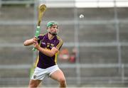 24 June 2015; Conor McDonald, Wexford, scores a free against Offaly. Bord Gáis Energy Leinster GAA Hurling U21 Championship, Semi-Final, Offaly v Wexford, O'Connor Park, Tullamore, Co. Offaly. Picture credit: Matt Browne / SPORTSFILE
