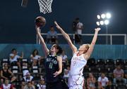 25 June 2015; Orla O'Reilly, Ireland, in action against Mariia Cherepanova, Russia, during their Women's 3x3 Basketball Quarter Final match. 2015 European Games, Basketball Arena, European Games Park, Baku, Azerbaijan. Picture credit: Stephen McCarthy / SPORTSFILE