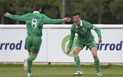 26 June 2015; Ireland's Luke Evans, right, celebrates after scoring his side's goal with team-mate Carl McKee. This tournament is the only chance the Irish team have to secure a precious qualifying spot for the 2016 Rio Paralympic Games. 2015 CP Football World Championships, Ireland v Argentina, St. George’s Park, Tatenhill, Burton-upon-Trent, Staffordshire, England. Picture credit: Magi Haroun / SPORTSFILE