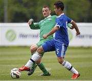 26 June 2015; Gary Messett, Ireland, in action against Mattias Bassi, Argentina. This tournament is the only chance the Irish team have to secure a precious qualifying spot for the 2016 Rio Paralympic Games. 2015 CP Football World Championships, Ireland v Argentina, St. George’s Park, Tatenhill, Burton-upon-Trent, Staffordshire, England. Picture credit: Magi Haroun / SPORTSFILE