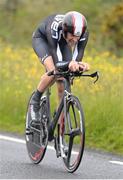 25 June 2015; Sean McIntyre, Caldwell Cycles Omagh, in action during the National Time Trial Championships. Omagh, Co. Tyrone. Picture credit: Stephen McMahon / SPORTSFILE
