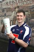 10 September 2008; Tyrone's Enda McGinley who received the Tennent’s Merit Award for August. Ulster GAA Writers Association Tennent's Merit Award, InBev Ireland Ltd, Glen Road, Belfast. Picture credit: Oliver McVeigh / SPORTSFILE