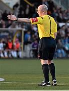 26 June 2015; Referee Rob Rogers. SSE Airtricity League Premier Division, Dundalk v Limerick FC, Oriel Park, Dundalk, Co. Louth. Picture credit: David Maher / SPORTSFILE