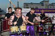 26 June 2015; Extreme Rhythm drummers perform during the Final Leg of Jumping In The City. Shelbourne Park Greyhound Stadium, Ringsend, Dublin. Picture credit: Cody Glenn / SPORTSFILE