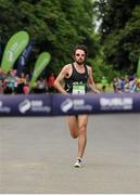 27 June 2015; Mick Clohisey on his way to winning the SSE Airtricity 5 mile race. Phoenix Park, Dublin.  Picture credit: Seb Daly / SPORTSFILE