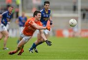 27 June 2015; Aidan Forker, Armagh, in action against Niall Gaffney, Wicklow. GAA Football All-Ireland Senior Championship, Round 1B, Armagh v Wicklow. Athletic Grounds, Armagh. Picture credit: Piaras Ó Mídheach / SPORTSFILE