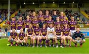 27 June 2015; The Wexford Squad. GAA Football All-Ireland Senior Championship, Round 1B, Wexford v Down. Innovate Wexford Park, Wexford. Picture credit: Matt Browne / SPORTSFILE