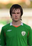 28 August 2008; Republic of Ireland's Michael Barker. Under-16 International Friendly, Republic of Ireland  v Wales, Whitehall, Dublin. Picture credit: Brian Lawless / SPORTSFILE
