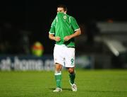 10 September 2008; David Healy, Northern Ireland, with his jersey over his head after the final whistle. 2010 World Cup Qualifier, Northern Ireland v Czech Republic, Windsor Park, Belfast, Co. Antrim. Picture credit; Oliver McVeigh / SPORTSFILE