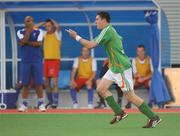 12 September 2008; Ireland's Joe Markey, from Clontibret, Monaghan, celebrates after scoring his side's goal. The match ended in a 1-1 draw and means Ireland will face China in a classification match this coming Sunday 14th. Beijing Paralympic Games 2008, Ireland v Great Britain, 7-A-Side Soccer, First Round, Group B, Match 12, Olympic Green Hockey Field A, Beijing, China. Picture credit: Brian Lawless / SPORTSFILE