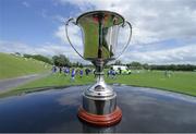 28 June 2015; General view of the cup. Gaynor U16 Cup, Midlands Schoolboys/Girls League v Cork WSSL. University of Limerick, Limerick. Picture credit: Oisin McHugh / SPORTSFILE