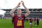 28 June 2015; Westmeath's Shane Dempsey celebrates following his side's victory. Leinster GAA Football Senior Championship, Semi-Final, Westmeath v Meath. Croke Park, Dublin. Picture credit: Ramsey Cardy / SPORTSFILE