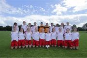 28 June 2015; The Cork WSSL squad. Gaynor U16 Cup, Midlands Schoolboys/Girls League v Cork WSSL. University of Limerick, Limerick. Picture credit: Oisin McHugh / SPORTSFILE