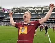 28 June 2015; Shane Dempsey,  Westmeath, celebrates at the end of the game. Leinster GAA Football Senior Championship, Semi-Final, Westmeath v Meath. Croke Park, Dublin. Picture credit: David Maher / SPORTSFILE