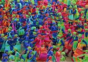 28 June 2015; Performers during the 2015 European Games Closing Ceremony in the Olympic Stadium, Baku, Azerbaijan. Picture credit: Stephen McCarthy / SPORTSFILE