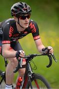 28 June 2015; Eddie Dunbar, NFTO, in action during the Elite Men event at the National Road Race Cycling Championships. Omagh, Co. Tyrone. Picture credit: Stephen McMahon / SPORTSFILE