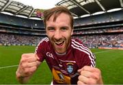 28 June 2015; Westmeath's Kevin Maguire celebrates after the game. Meath. Leinster GAA Football Senior Championship, Semi-Final, Westmeath v Meath. Croke Park, Dublin. Picture credit: Ray McManus / SPORTSFILE