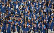 28 June 2015; Team Azerbaijan during the Parade of Nations at the 2015 European Games Closing Ceremony in the Olympic Stadium, Baku, Azerbaijan. Picture credit: Stephen McCarthy / SPORTSFILE