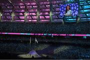 28 June 2015; First Lady Mehriban Aiiyev speaking during the 2015 European Games Closing Ceremony in the Olympic Stadium, Baku, Azerbaijan. Picture credit: Stephen McCarthy / SPORTSFILE