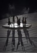 28 June 2015; Performers during the 2015 European Games Closing Ceremony in the Olympic Stadium, Baku, Azerbaijan. Picture credit: Stephen McCarthy / SPORTSFILE