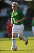 28 August 2008; Republic of Ireland's Robert Maloney. Under-16 International Friendly, Republic of Ireland  v Wales, Whitehall, Dublin. Picture credit: Brian Lawless / SPORTSFILE