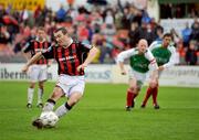 14 September 2008; Bohemians' Jason Byrne scores his side's fourth goal from the penalty spot. FAI Ford Cup Quarter-Final, Wayside Celtic v Bohemians, Carlisle Grounds, Bray, Co. Wicklow. Picture credit: David Maher / SPORTSFILE *** Local Caption ***